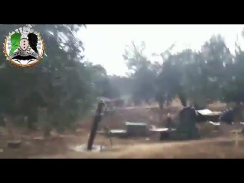 استهداف مقرات النظام على جبهة الشيخ مسكين في ريف درعا بقذائف الهاون من قبل التجمع الأول