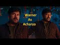 David Warner As Acharya Chiranjeevi Acharya Telugu Movie MovieInfinity