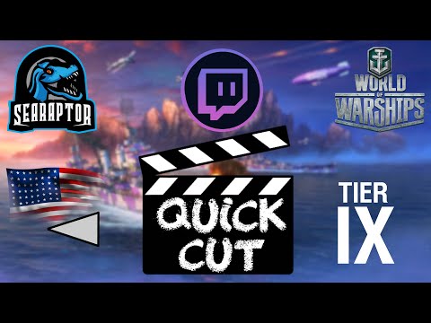 World of Warships - Quick Cut: Tier IX American Destroyer USS Fletcher