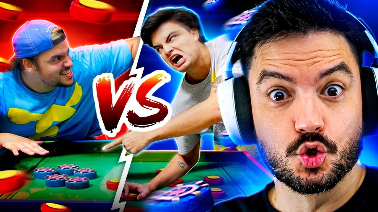 ENFRENTEI O LUCCAS NETO NA BATALHA DOS DISCOS! - React