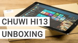 Chuwi Hi13 Unboxing -  13,5 Zoll Windows-Tablet mit Surface Book Display | Deutsch