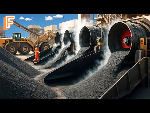 How Asphalt Is Made From Oil And Stone To Build Millions Of Miles Of Road