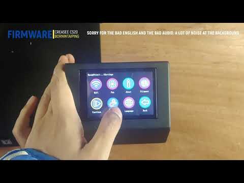 Video Bahasa Inggeris Pertama . Firmware Update Creasee CS20