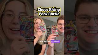Chaos Rising ETB Pack Battle!! #packbattle #pokemon #pokemoncards #rippingpacks #pokemontcg