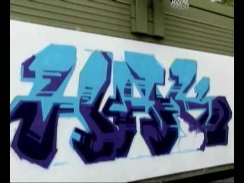 swedish graffiti piece