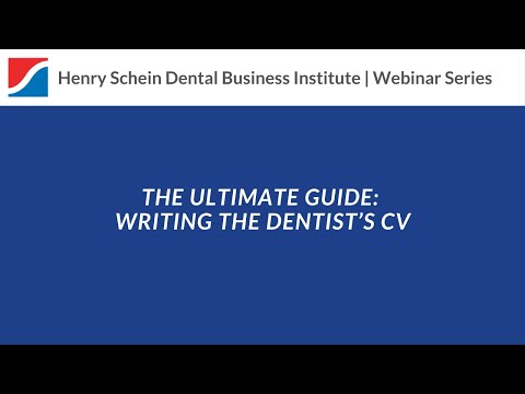 , title : 'The Ultimate Guide: Writing the Dentist’s CV'