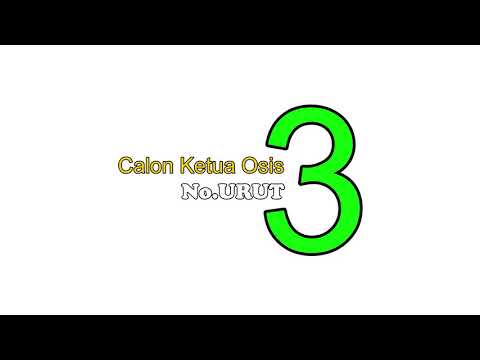 VISI & MISI CALON KETUA OSIS NO.03 || MAN 1 SIAK