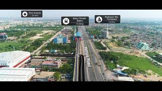 Delhi to Godrej Retreat Faridabad | 9266850850 | Drone AV