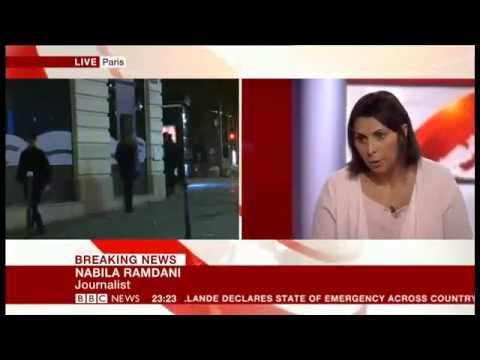 Nabila Ramdani - BBC News Channel: Paris Terror Attacks - 13 Nov 2015