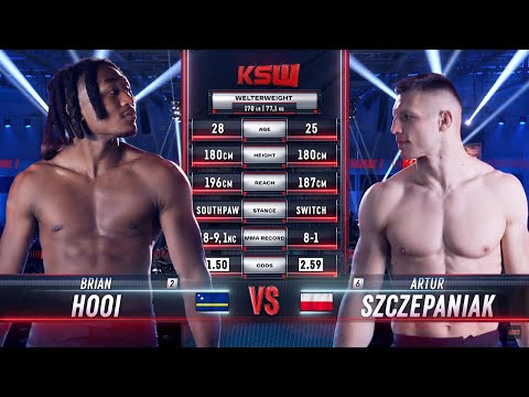 KSW Free Fight: Artur Szczepaniak vs. Brian Hooi