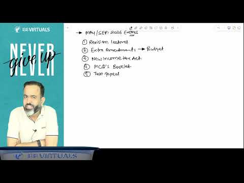 CA INTER Sep 26 Strategy & Amendments Clarification l BB Virtuals