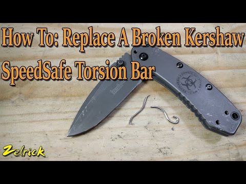 How To Replace A Broken Kershaw SpeedSafe Torsion Bar
