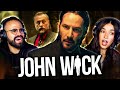 Our first time watching JOHN WICK (2014) blind movie reaction!