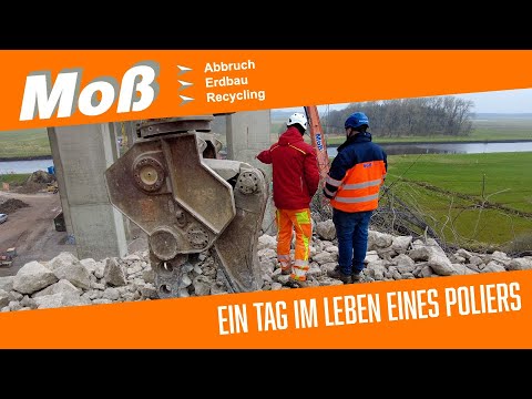 Ein Tag im Leben eines Poliers | Moß Abbruch-Erdbau-Recycling GmbH & Co. KG
