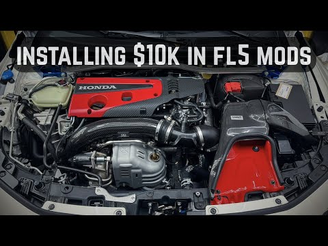 Brand New FL5 Type R Gets $10k in Upgrades: HKS, Cusco, PRL, GruppeM, Infinity Design, Hondata