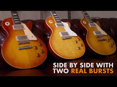 The Hurricane '59 meets it's genuine 1959 Burst Inspiration at ATB Guitars!