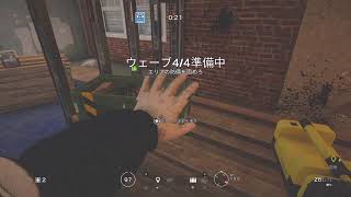 [R6S] 防衛オペ練習　声はなしです