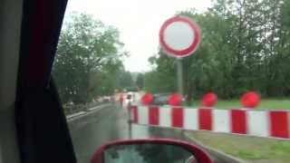 preview picture of video 'Hochwasser 02.06.2013 in Glauchau'