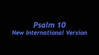 Psalm Chapter 10