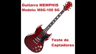 Video thumbnail for Guitarra Memphis MSG 100 SG teste, timbres de captadores. by CirCo de NotAs