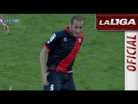 Golazo de falta de Gálvez (0-1) UD Almería - Rayo Vallecano