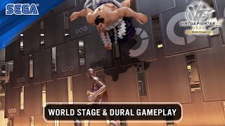 Virtua Fighter 5 REVO World Stage & Dural Gameplay | VF RoundUp