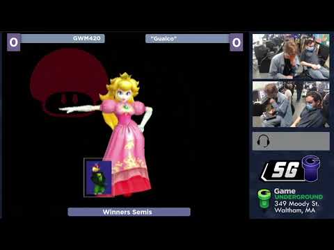 SG 24.12 SSBM - GWM420 (Peach, Falcon) vs. Guex (Falco) - Melee WSF
