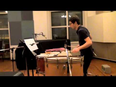 Rebonds B, Iannis Xenakis. Performed by Alessandro Valiante