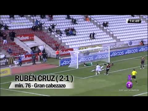 Goles Albacete 4 C.P. Arroyo 1 (Segunda B, J15, 2013/14) [La Cancha, TCM]