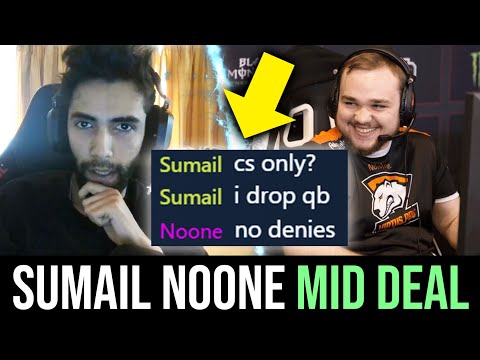 NO DENIES — Sumail and Noone make a deal on mid