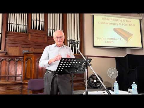 Deuteronomy  5-1-21 Peter Gadsby 210424