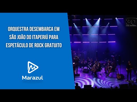 Orquestra desembarca em São João do Itaperiú para espetáculo de rock gratuito