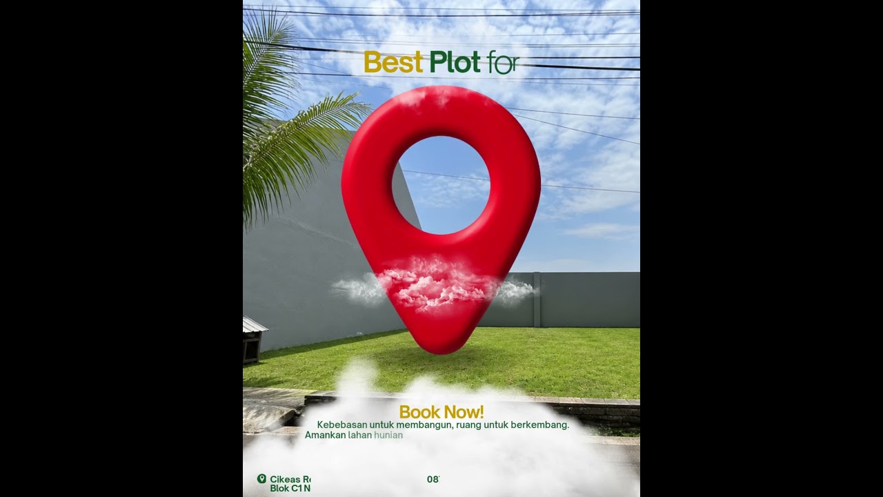 Dijual Tanah Kavling Siap Bangun di Cikeas Cibubur Sudah SHM