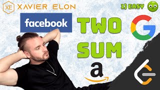 YouTube video 'LeetCode 1 | Two Sum  | All Solutions Explained | Java + Whiteboard'