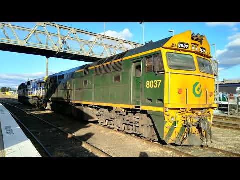 ALCo  CE615 model "80" class locomotives.  Fri 18th August 2023.