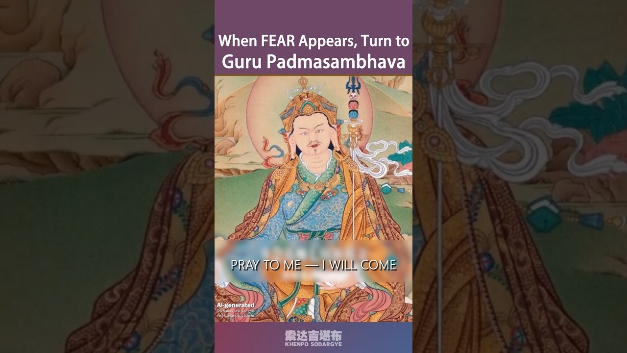 When You Are Terrified and Alone, Say This | 当你恐惧无助时，请念诵这个声音 （Khenpo Sodargye）