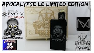 Vaporized Nomads Boss3000 V2 "Apocalypse LE" DNA250 Limited Edition Review