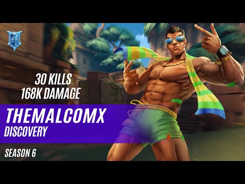 30 KILLS 168K DAMAGE THEMALCOMX LEX PALADINS COMPETITIVE (SEASON 6) DISCOVERY