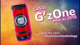 The Casio G’zOne - Casio’s indestructible premium flip phone