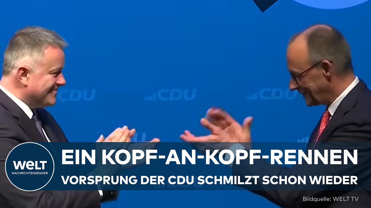 DEUTSCHLAND: Rheinland-Pfalz-Wahl - CDU nur noch knapp vorn – Schweitzer beliebter als Schnieder!
