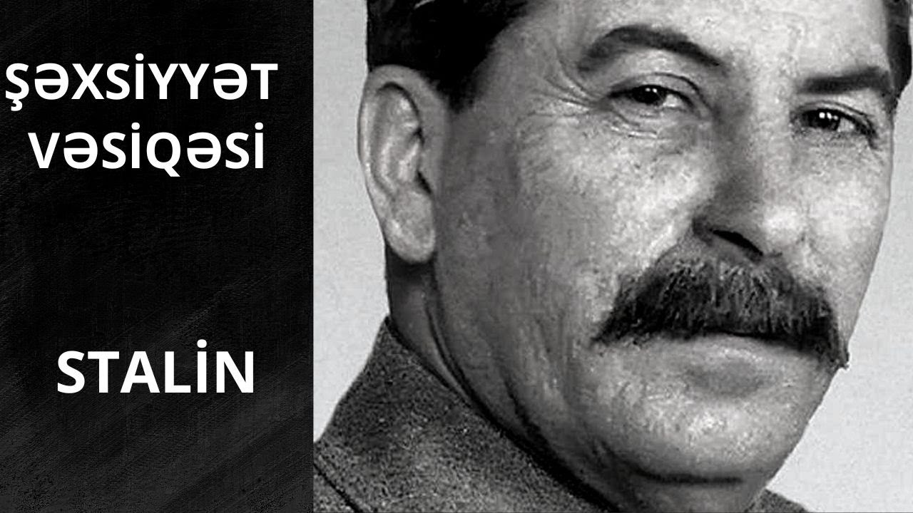 "Şəxsiyyət vəsiqəsi": İosif Stalin