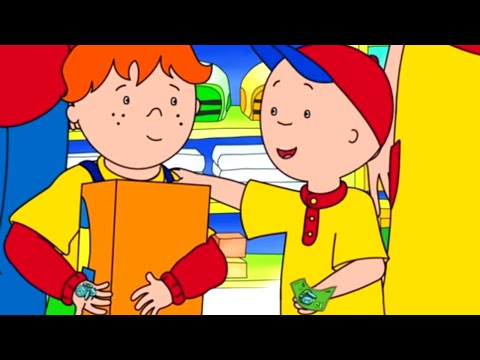 Caillou 507 - Sharing the Rocketship/Coach Grandpa/The Safety Helper