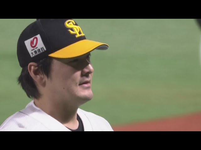 【8回表】エースの貫禄!! ホークス・有原航平 8回4安打9奪三振1失点の好投をみせる!!  2024年9月26日 福岡ソフトバンクホークス 対 埼玉西武ライオンズ