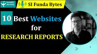 10 Best Websites for Fundamental Analysis | Stock and Sector Research Reports and Documents