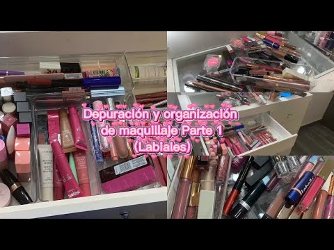 Organizando y depurando mi maquillaje 💄#makeup #depuración #makeupdeclutter