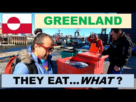 This is legal in GREENLAND? - What they eat in Nuuk