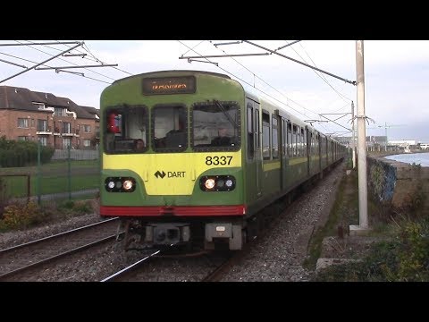Irish Rail 8300 Class Dart Train number 8337 - Booterstown, Dublin