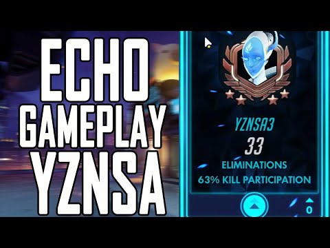 63% KP! YZNSA ECHO GAMEPLAY OVERWATCH SEASON 26 TOP 500
