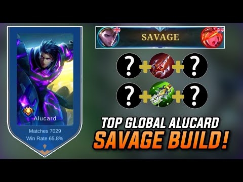 INSTANT SAVAGE WITH TOP GLOBAL ALUCARD BUILD | MLBB ALUCARD GAMEPLAY
