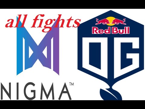 Miracle Mid! Dota2 - Nigma vs OG.Seed all fights highlights !